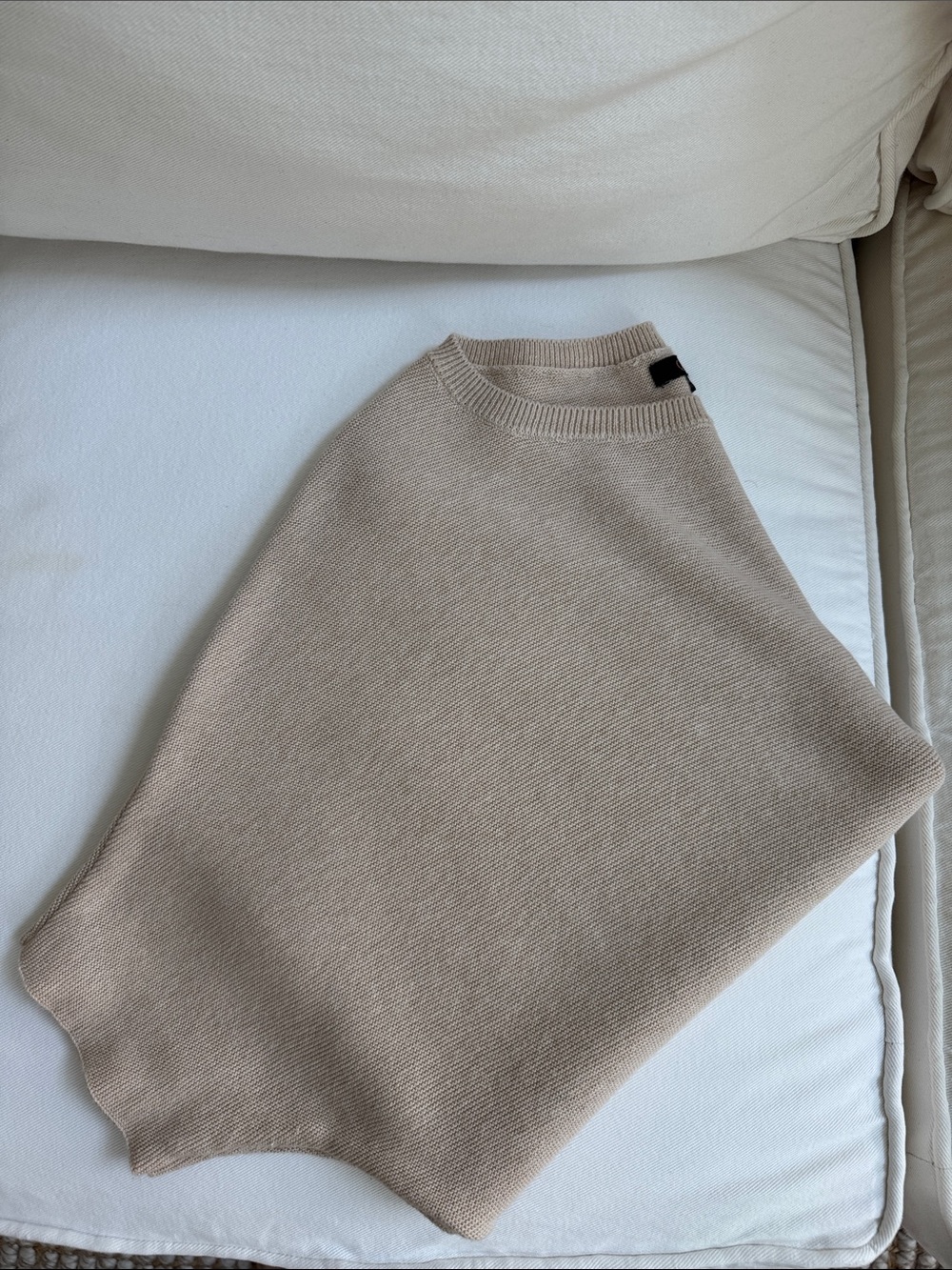 Quince Lightweight Cotton-Cashmere Dolman Sweater - Picture 10 of 12